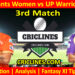 Today Match Prediction-GGW vs UPW-WPL T20 2025-3rd Match-Dream11-Who Will Win