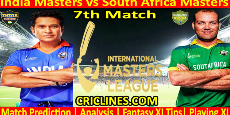 Today Match Prediction-INDM vs SAM-IML T20 2025-7th Match-Who Will Win