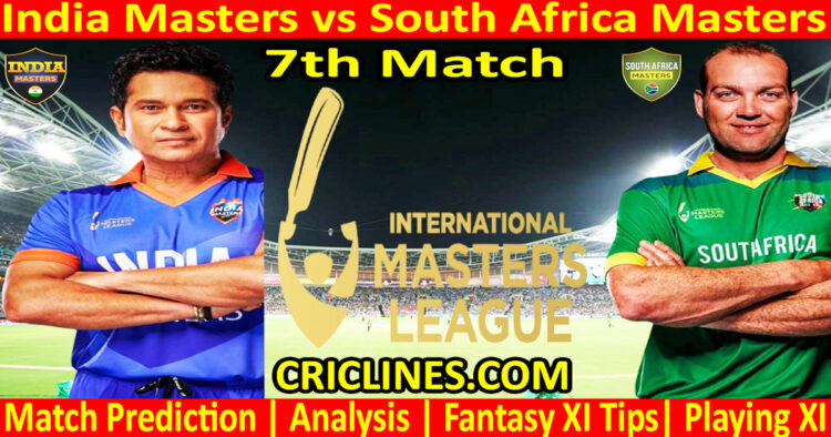 Today Match Prediction-INDM vs SAM-IML T20 2025-7th Match-Who Will Win