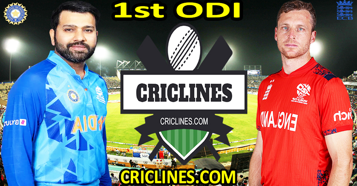 Today Match Prediction-India vs England-1st ODI-2025-Dream11-Who Will Win