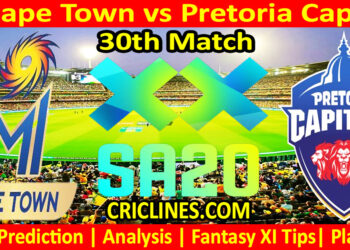 Today Match Prediction-MICT vs PC-SA20 T20 2025-Dream11-30th Match-Who Will Win