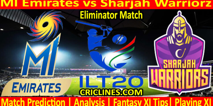 Today Match Prediction-MIE vs SW-IL T20 2025-Eliminator Match-Who Will Win