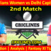 Today Match Prediction-MIW vs DCW-WPL T20 2025-2nd Match-Dream11-Who Will Win
