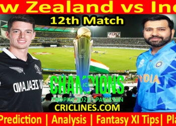 Today Match Prediction-NZL vs IND-ICC Champions Trophy-CT 2025-12th Match-Who Will Win