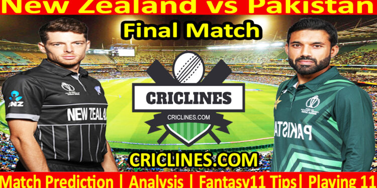 Today Match Prediction-NZL vs PAK-Dream11-Final-Pakistan ODI Tri-Series 2025-Who Will Win