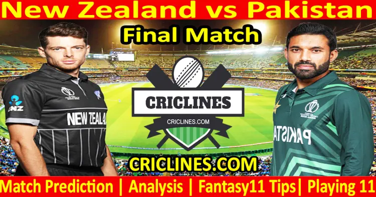 Today Match Prediction-NZL vs PAK-Dream11-Final-Pakistan ODI Tri-Series 2025-Who Will Win