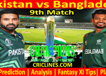 Today Match Prediction-PAK vs BAN-ICC Champions Trophy-CT 2025-9th Match-Who Will Win