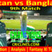 Today Match Prediction-PAK vs BAN-ICC Champions Trophy-CT 2025-9th Match-Who Will Win