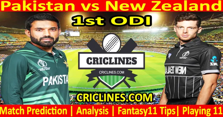 Today Match Prediction-PAK vs NZL-Dream11-1st ODI-Pakistan ODI Tri-Series 2025-Who Will Win