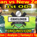 Today Match Prediction-PAK vs NZL-Dream11-1st ODI-Pakistan ODI Tri-Series 2025-Who Will Win