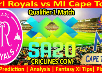 Today Match Prediction-PR vs MICT-SA20 T20 2025-Dream11-Qualifier 1 Match-Who Will Win