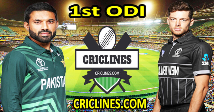 Today Match Prediction-Pakistan vs New Zealand-Dream11-1st ODI-Pakistan ODI Tri-Series 2025-Who Will Win