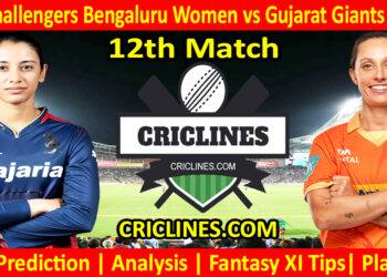 Today Match Prediction-RCBW vs GGW-WPL T20 2025-12th Match-Dream11-Who Will Win