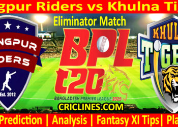 Today Match Prediction-RR vs KT-Dream11-BPL T20-2024-25-Eliminator Match-Who Will Win