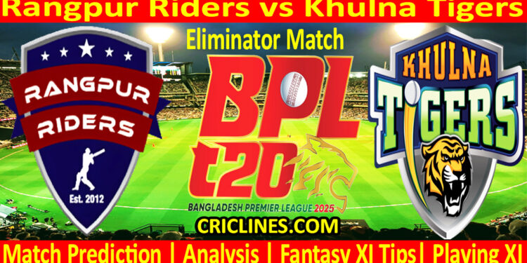 Today Match Prediction-RR vs KT-Dream11-BPL T20-2024-25-Eliminator Match-Who Will Win
