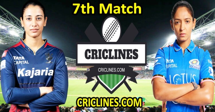 Today Match Prediction-Royal Challengers Bengaluru Women vs Mumbai Indians Women-WPL T20 2025-7th Match-Dream11-Who Will Win