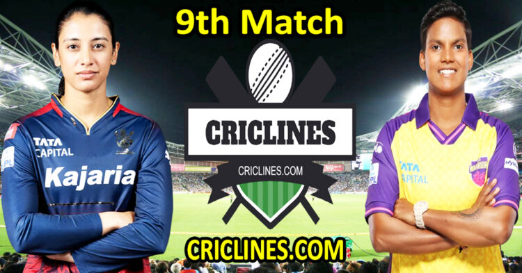 Today Match Prediction-Royal Challengers Bengaluru Women vs UP Warriorz Women-WPL T20 2025-9th Match-Dream11-Who Will Win