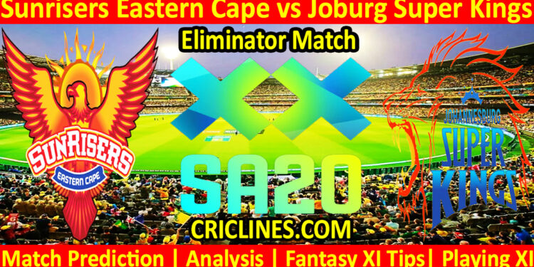 Today Match Prediction-SEC vs JSK-SA20 T20 2025-Dream11-Eliminator Match-Who Will Win