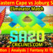 Today Match Prediction-SEC vs JSK-SA20 T20 2025-Dream11-Eliminator Match-Who Will Win