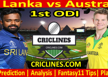 Today Match Prediction-SL vs AUS-Dream11-1st ODI-2025-Who Will Win