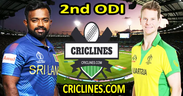 Today Match Prediction-Sri Lanka vs Australia-Dream11-2nd ODI-2025-Who Will Win