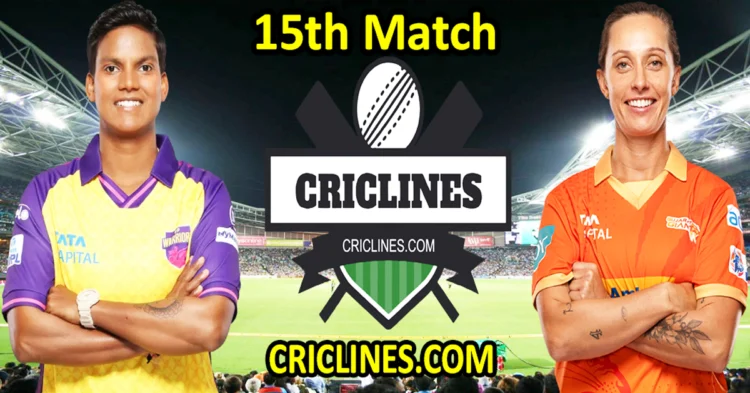 Today Match Prediction-UP Warriorz Women vs Gujarat Giants Women-WPL T20 2025-15th Match-Dream11-Who Will Win