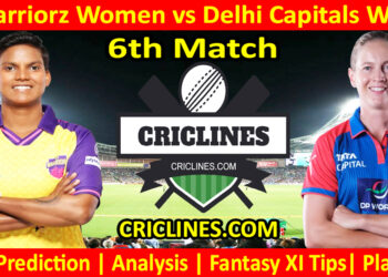 Today Match Prediction-UPW vs DCW-WPL T20 2025-6th Match-Dream11-Who Will Win