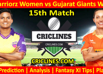 Today Match Prediction-UPW vs GGW-WPL T20 2025-15th Match-Dream11-Who Will Win