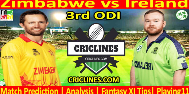 Today Match Prediction-ZIM vs IRE-Dream11-3rd ODI Match-2025-Who Will Win