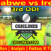 Today Match Prediction-ZIM vs IRE-Dream11-3rd ODI Match-2025-Who Will Win