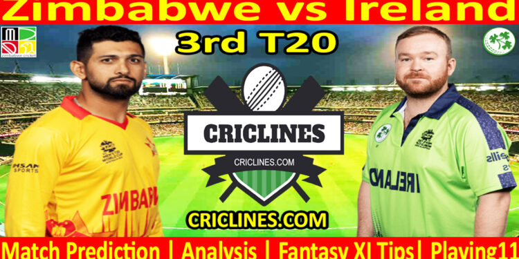 Today Match Prediction-ZIM vs IRE-Dream11-3rd T20 Match-2025-Who Will Win