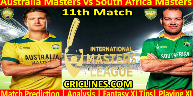 Today Match Prediction-AUSM vs SAM-IML T20 2025-11th Match-Who Will Win