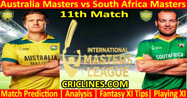 Today Match Prediction-AUSM vs SAM-IML T20 2025-11th Match-Who Will Win