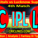 Today Match Prediction-DC vs LSG-IPL Match Today 2025-4th Match-Venue Details-Dream11-Toss Update-Who Will Win