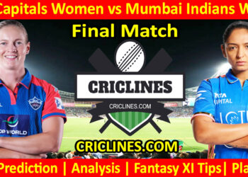 Today Match Prediction-DCW vs MIW-WPL T20 2025-Final Match-Dream11-Who Will Win