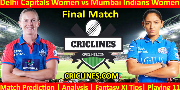 Today Match Prediction-DCW vs MIW-WPL T20 2025-Final Match-Dream11-Who Will Win