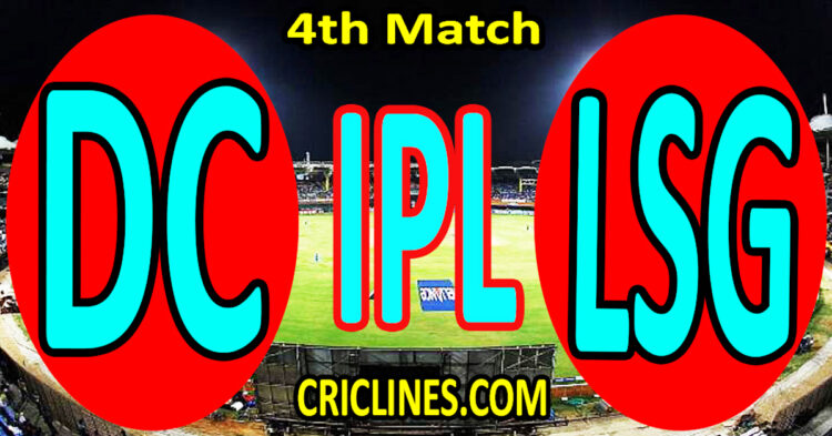 Today Match Prediction-Delhi Capitals vs Lucknow Super Giants-IPL Match Today 2025-4th Match-Venue Details-Dream11-Toss Update-Who Will Win