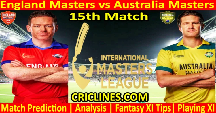 Today Match Prediction-ENGM vs AUSM-IML T20 2025-15th Match-Who Will Win