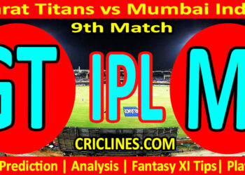 Today Match Prediction-GT vs MI-IPL Match Today 2025-9th Match-Venue Details-Dream11-Toss Update-Who Will Win
