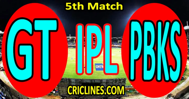 Today Match Prediction-Gujarat Titans vs Punjab Kings-IPL Match Today 2025-5th Match-Venue Details-Dream11-Toss Update-Who Will Win