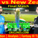 Today Match Prediction-IND vs NZL-ICC Champions Trophy-CT 2025-Final Match-Who Will Win