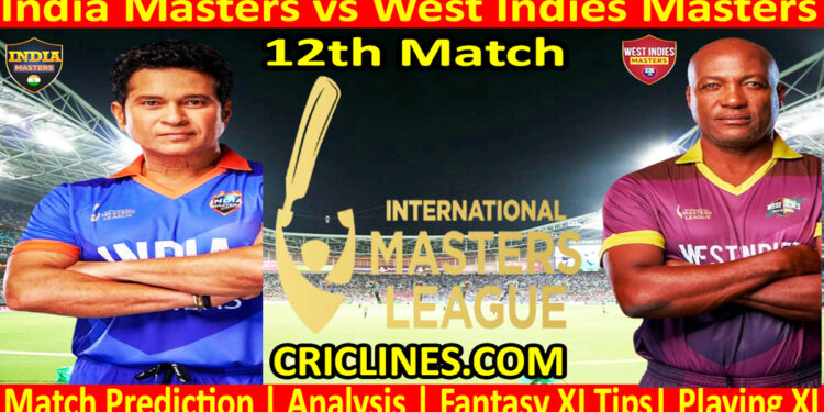 Today Match Prediction-INDM vs WIM-IML T20 2025-12th Match-Who Will Win