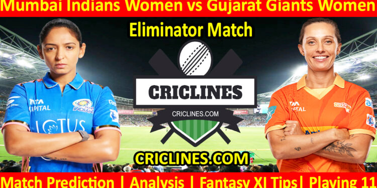 Today Match Prediction-MIW vs GGW-WPL T20 2025-Eliminator Match-Dream11-Who Will Win