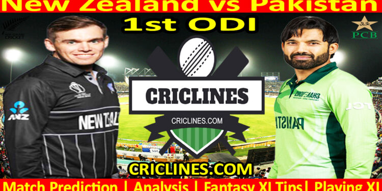 Today Match Prediction-NZL vs PAK-1st ODI-2025-Dream11-Who Will Win