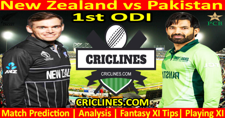 Today Match Prediction-NZL vs PAK-1st ODI-2025-Dream11-Who Will Win