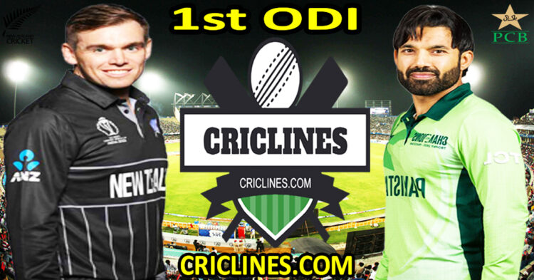 Today Match Prediction-New Zealand vs Pakistan-1st ODI-2025-Dream11-Who Will Win