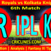 Today Match Prediction-RR vs KKR-IPL Match Today 2025-6th Match-Venue Details-Dream11-Toss Update-Who Will Win