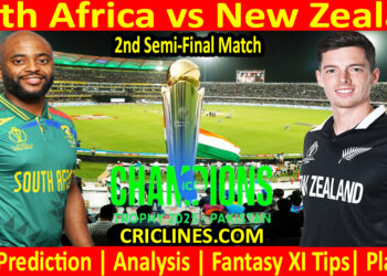 Today Match Prediction-SA vs NZL-ICC Champions Trophy-CT 2025-2nd Semi-Final Match-Who Will Win
