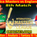 Today Match Prediction-SAM vs ENGM-IML T20 2025-8th Match-Who Will Win