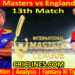 Today Match Prediction-SLM vs ENGM-IML T20 2025-13th Match-Who Will Win